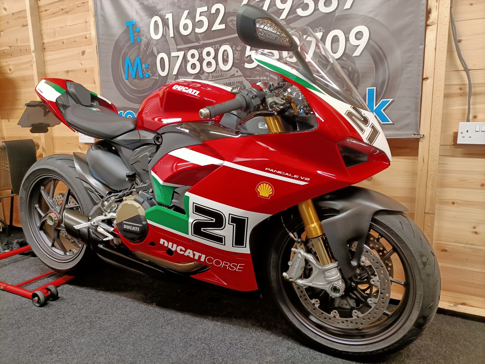 DUCATI PANIGALE V2 BAYLISS 20TH ANNIVERSARY LIMITED EDITION "STUNNER"