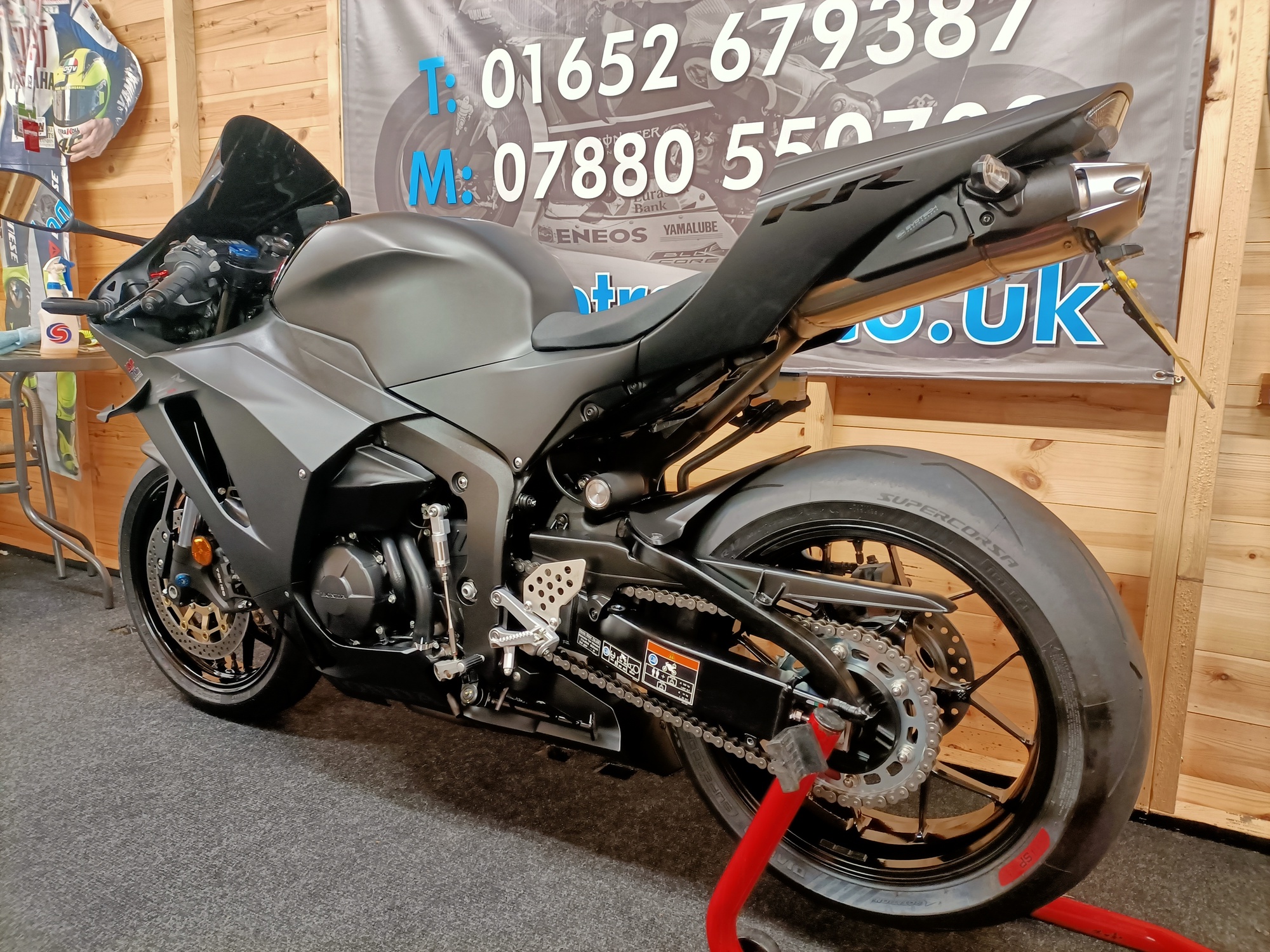 2025 HONDA CBR600 RR LOW MILEAGE EVOTECH PARTS SEAT COWL "STUNNER" - Image 7